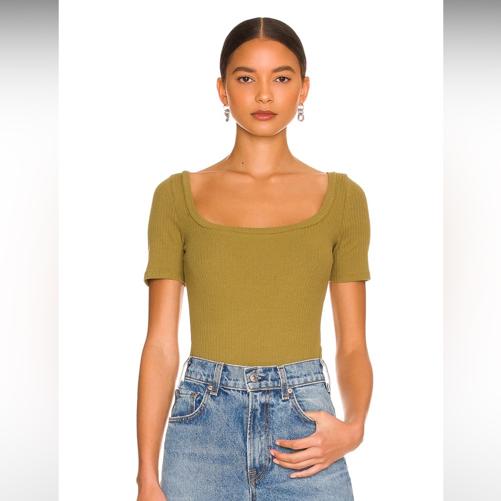 Women’s Size Small n:Philanthropy Langley Bodysuit in Olive